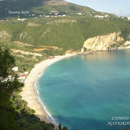Lichnos Babis Taverna & Rooms Parga Dış mekan fotoğraf