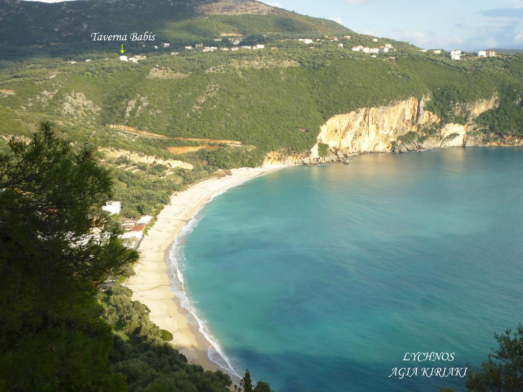 Lichnos Babis Taverna & Rooms Parga Dış mekan fotoğraf