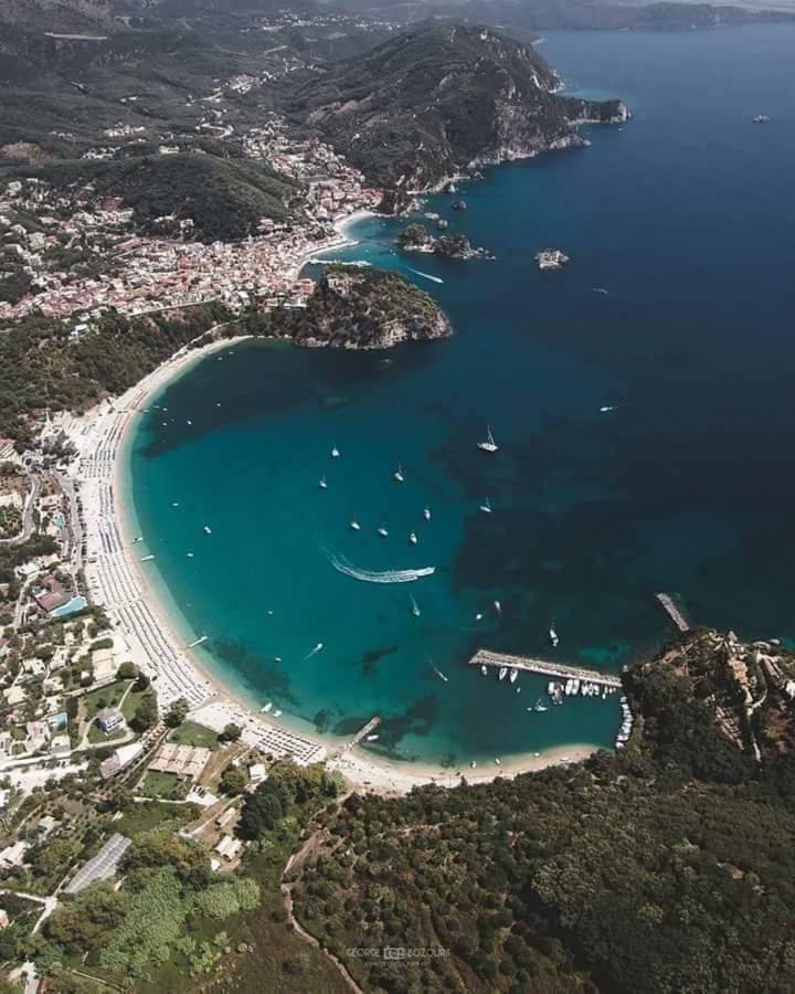Lichnos Babis Taverna & Rooms Parga Dış mekan fotoğraf